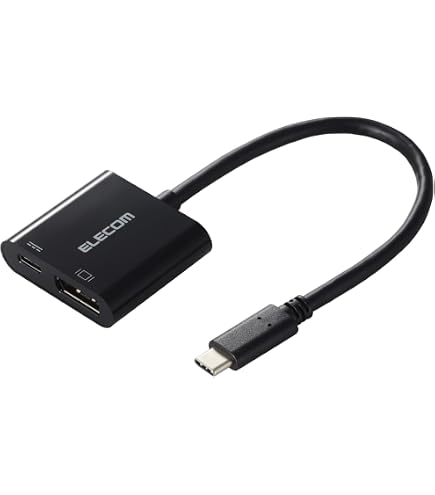 Amazon.co.jp: エレコム USB-C VGA 変換 ( USB C to VGA ) 変換